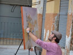 Concurso de Pintura al aire Libre en Mula 2011